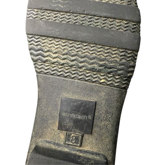 Athletech Women’s 8 Thunder Red Mid Calf Wellie Boot Rubber Rain Snow - Picture 9 of 9